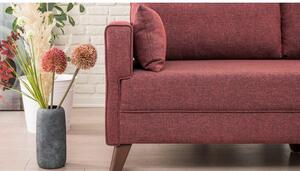Bella Sofa vörös kétszemélyes kanapé