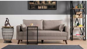 Bella Sofa krém kétszemélyes kanapé