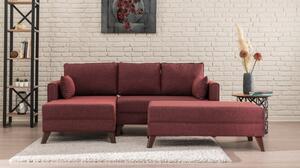 Bella Bal vörös sarok kanapéágy