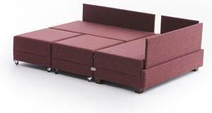 Fly Bed Jobb vörös sarok kanapéágy