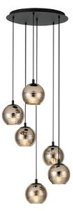 Függőlámpa Stars of Light, Lemorieta, dimmable, Arany / Sárgaréz, Nappali, Üveg, Modern