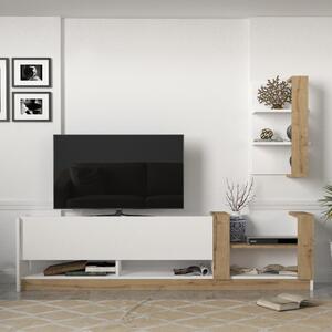 Kazablanka fehér-zafír tv szekrény