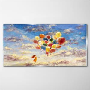Üvegkép Modern Sky Balloons