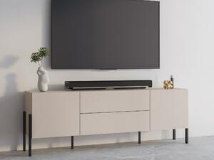 TV-állvány Etsore 102, Laminált forgácslap, 70x204x40cm, Kasmír