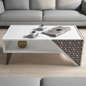 Beril fehér dohányzóasztal 105 x 58 x 40 cm
