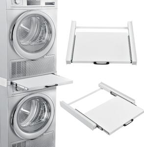 Univerzális összeépítő keret mosógépekhez és szárítógépekhez 60 x 54 cm acél fehér