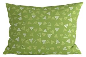Mikroszálas párnahuzat TREVA 70x90 cm, zöld