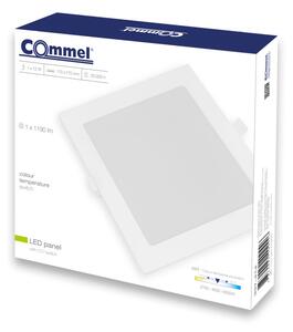 Commel LED panel beépíthető négyzet 12W 2700/4000/6500K 170mm