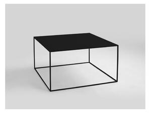 Tensio fekete dohányzóasztal, 80 x 80 cm - CustomForm