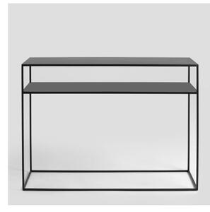 Tensio fekete konzolasztal, 100 x 35 cm - CustomForm