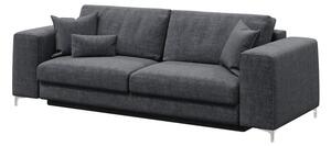 Rothe sötétszürke kinyitható kanapé, 256 cm - devichy