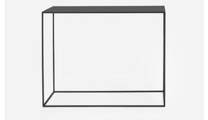 Tensio fekete fém konzolasztal, 100 x 35 cm - Costum Form