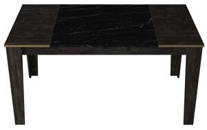 Veyron fekete-arany étkezőasztal 145 x 85 x 76 cm