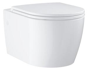 Wc soft close ülőkével felakasztható Grohe Start Round Ceramic alpesi fehér 103848SH00