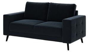 Fynn sötétkék bársony kanapé, 168 cm - Ghado
