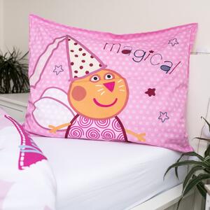 Peppa malac rózsaszín pamut gyerek ágyneműhuzat, 140 x 200 cm - Jerry Fabrics