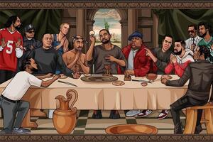 Plakát The Last Supper Of Hip Hop, (61 x 91.5 cm)