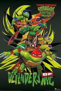 Plakát Teenage Mutant Ninja Turtles: Mutant Mayhem - Deefenders Of NYC, (61 x 91.5 cm)