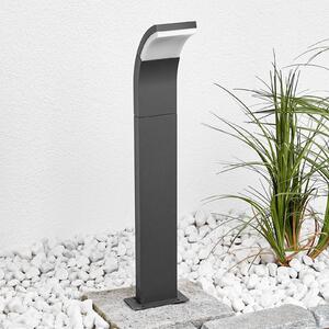 Lucande Timm LED ösvény lámpa, 60 cm, antracit, fém, IP54
