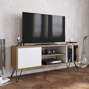 Mistico dió-fekete-fehér tv állvány 140 x 58 x 35 cm