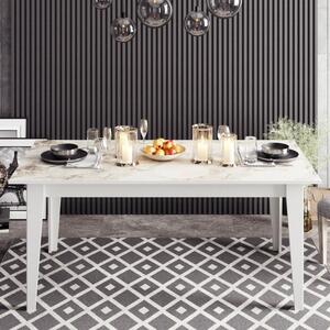 Polka fehér étkezőasztal 180 x 76 x 90 cm