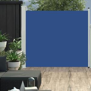 VidaXL kék kihúzható oldalsó teraszi napellenző 170 x 300 cm