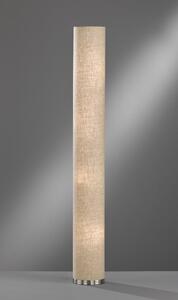 Bézs állólámpa textil búrával (magasság 156 cm) Thor – Fischer & Honsel