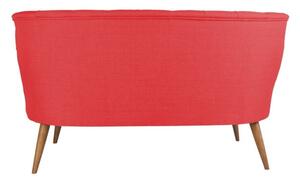 Richland Loveseat csempe vörös kétszemélyes kanapé