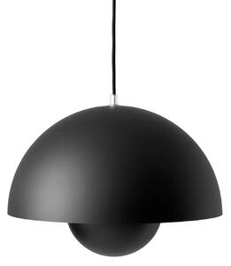 Függőlámpa &Tradition, Flowerpot VP7, dimmable, Fekete, Nappali, Fém, Dizájn