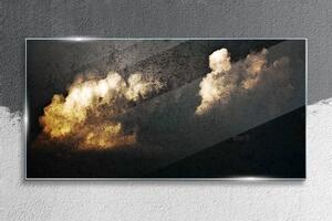 Üvegkép Absztrakciós felhők