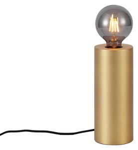 Modern asztali lámpa sárgaréz 24 cm - Cylinder