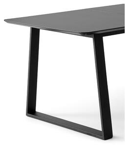 Meza fekete étkezőasztal, 165 x 90 cm - Hammel