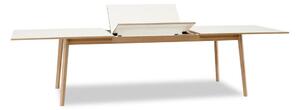 Avion kihúzható étkezőasztal fehér asztallappal, 220 x 100 cm - Hammel