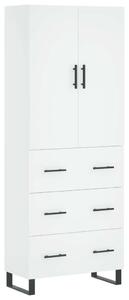 VidaXL fehér szerelt fa magasszekrény 69,5 x 34 x 180 cm
