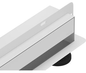 Mexen Flat Wall, fali zuhanyfolyóka 2 az 1-ben, 50 cm, fehér, 1230050