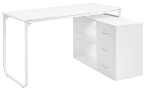 Sarok íróasztal SOGNE Fehér 140 cm 100 cm