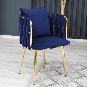 IVY Étkező szék | Kék - Arany