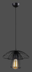 Root fekete függőlámpa, magasság 117 cm - Squid Lighting