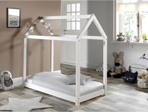 Cabane fehér házikó ágy, 70 x 140 cm - Vipack