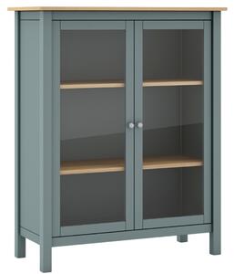 Zöld fa vitrin Marckeric Misti 110 x 90 cm