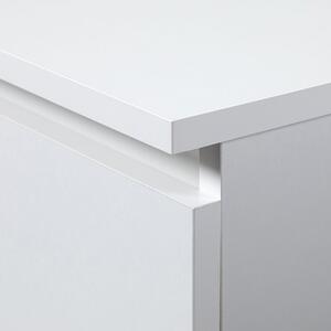 Íróasztal 135x60cm fehér