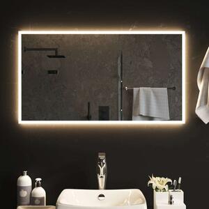 VidaXL LED-es fürdőszobatükör 90x50 cm