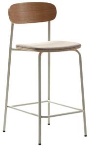 Bézs bárszék Marckeric Adriana 66 cm