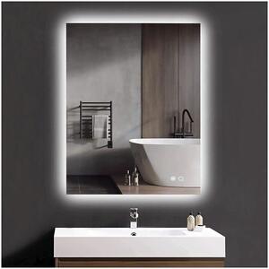 IREDA Fürdőszobatükör LED világítással 70 x 50 cm