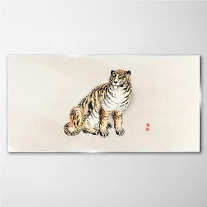 Üvegkép Állatok macska tigris