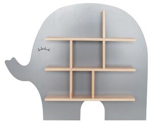 JaBaDaBaDo Elefánt alakú polc a gyerekszobába