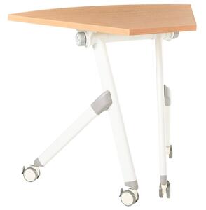Összecsukható sarok íróasztal modul BENDI Barna 90 cm 64 cm