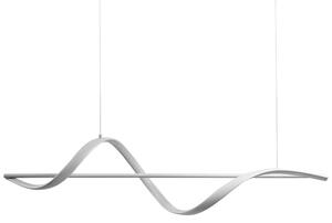 LED függőlámpa KHUTTI Távirányítóval Dimmer funkcióval Fém Fehér