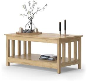 Vicco Oxford dohányzóasztal 100 cm, tölgy