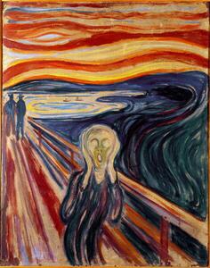 Munch, Edvard - Reprodukció The Scream, 1893, (30 x 40 cm)